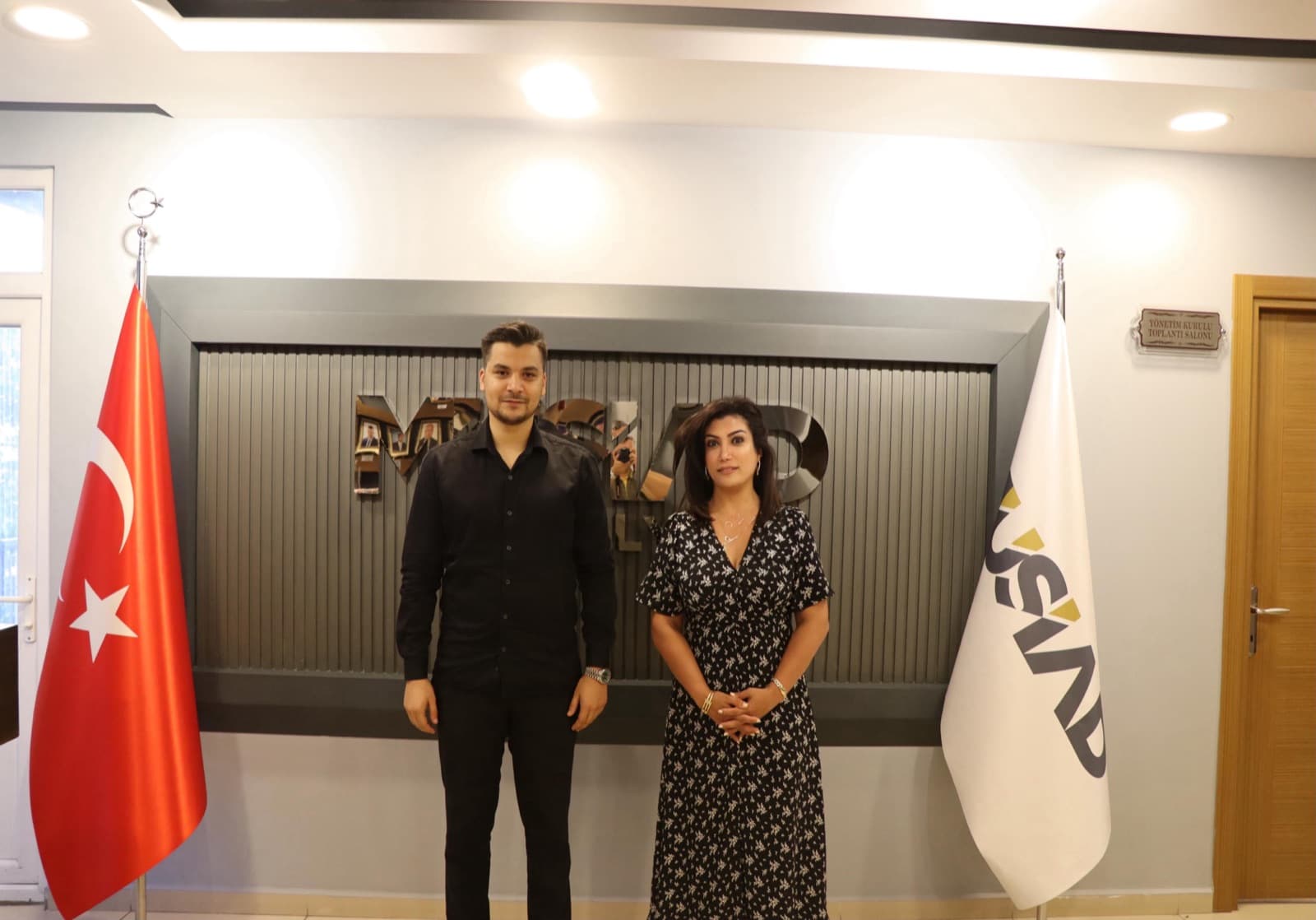 MÜSİAD UK Tourism Sector Chair Sevinç Halil, as part of her visits to Antalya, met with MÜSİAD Antalya Secretary General Abdüllati...