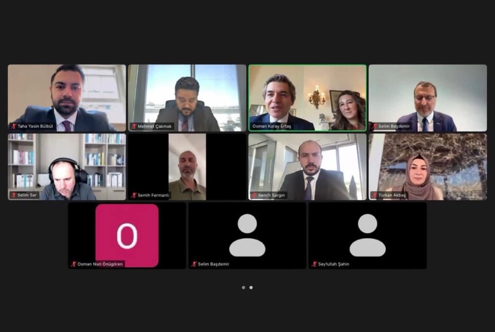 Online consultation meet... to strengthen trade and economic cooperation between Türkiye and the United Kingdom